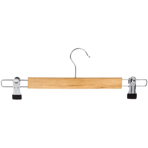 Плечики деревянные для брюк с зажимами "ТАРТИТАН", 33 см✦