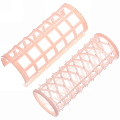 Бигуди пластмассовые с зажимом 5шт Beauty Room, цвет розовый и мятный, 72,8см_10