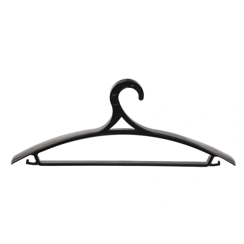Плечики для верхней одежды 1шт "ЭКСПЕРТХАУС", цвет черный, 52-54р С520